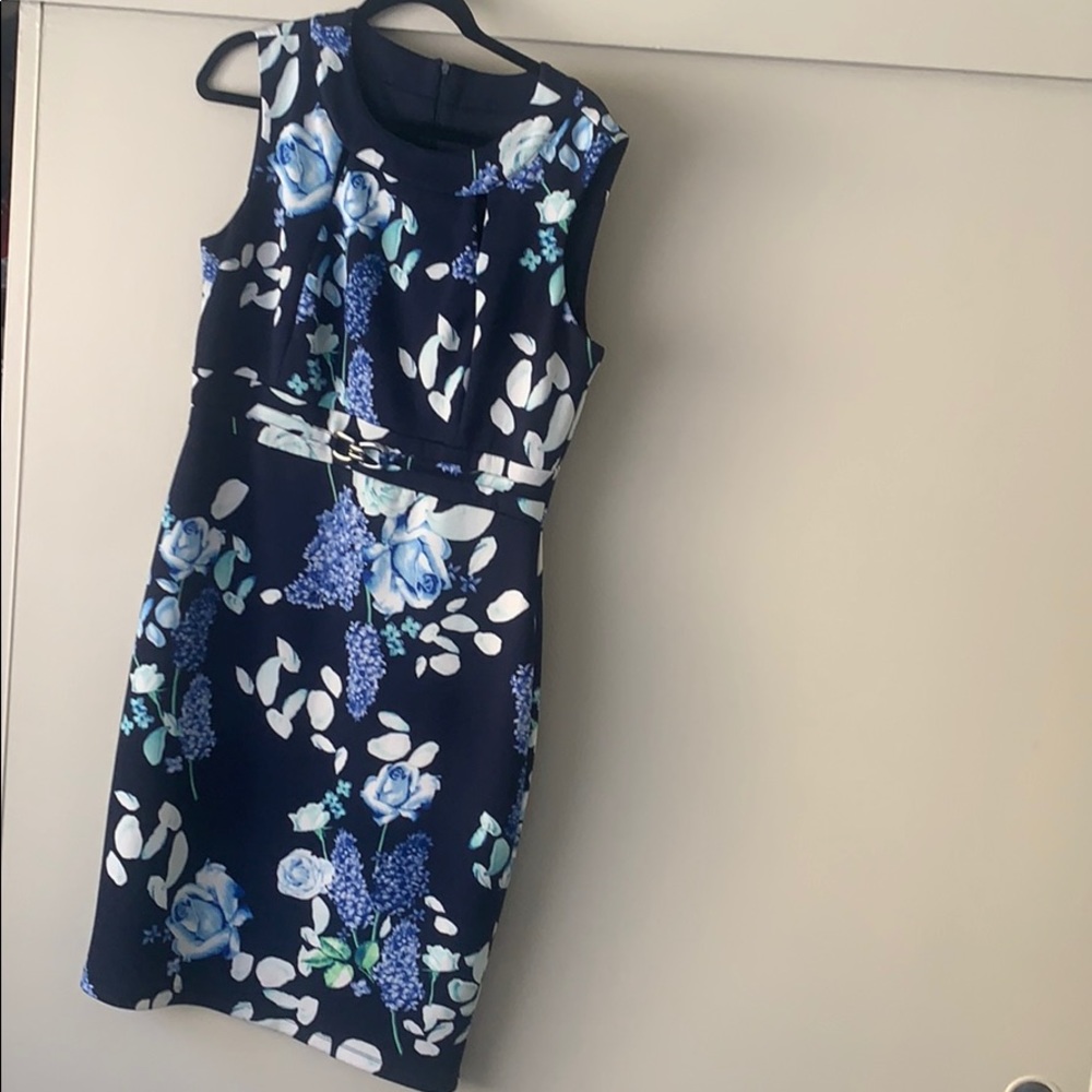 Blue dress